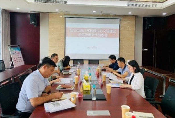 助力昆侖街道完成省級(jí)生態(tài)文明建設(shè)示范街道預(yù)驗(yàn)收